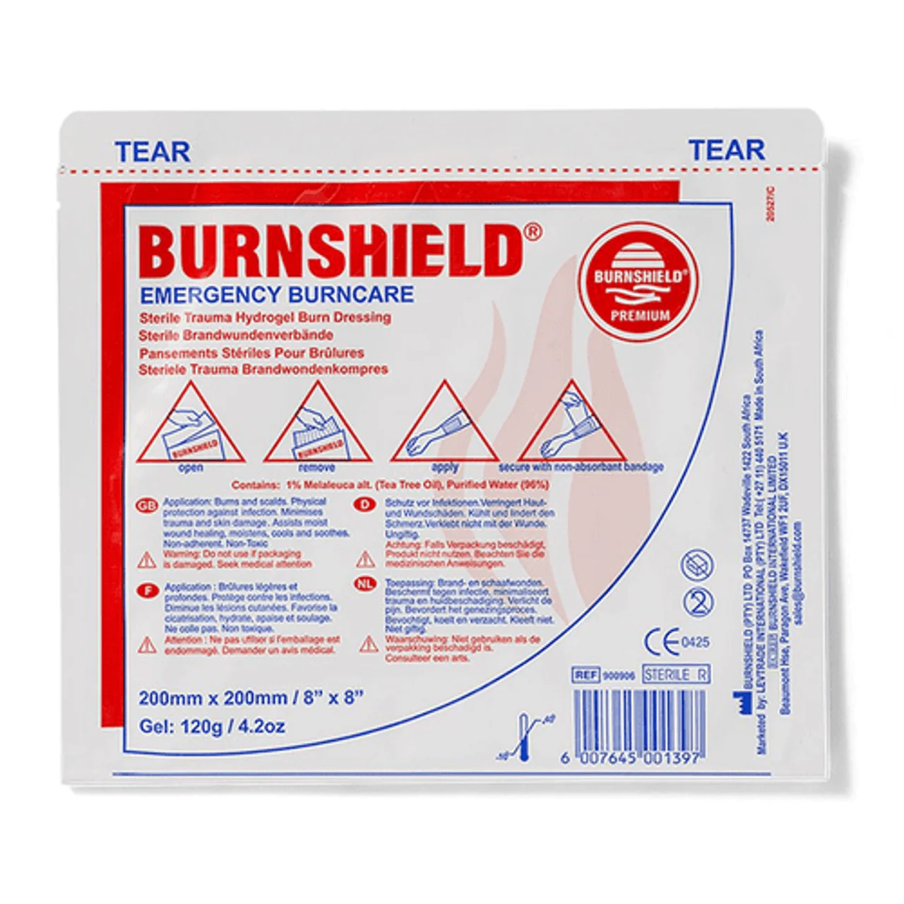 Burnshield Dressing 20 x 20cm