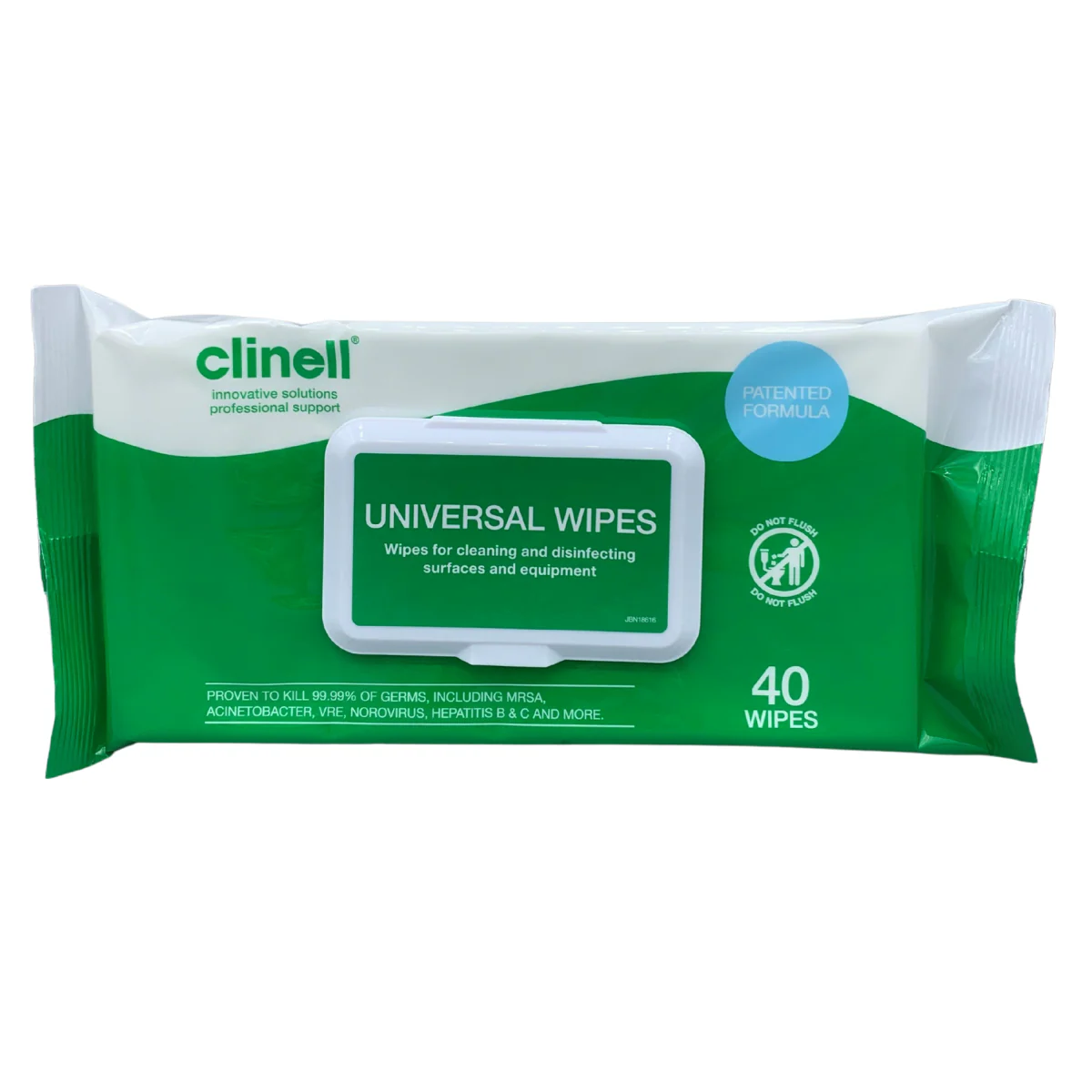 Clinell Universal Sanitising Wipes 40 Pack