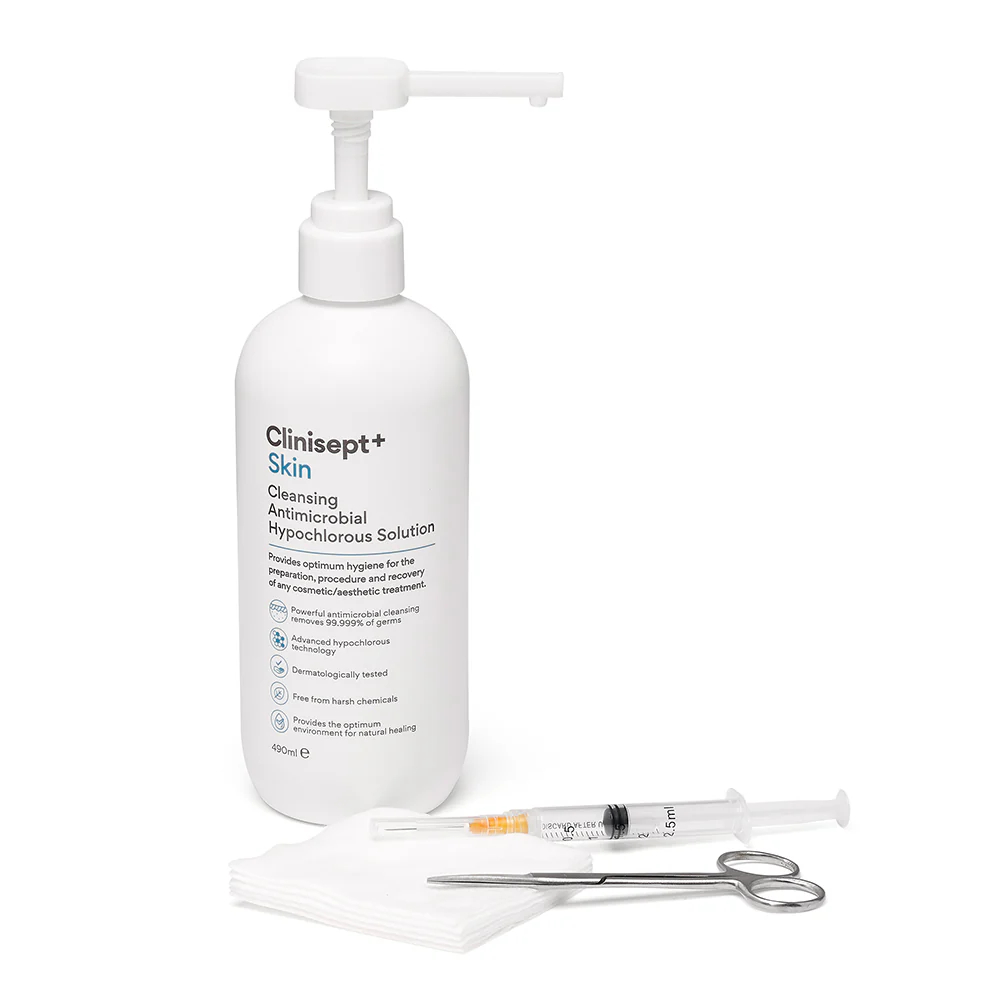 Clinisept+ Skin 490ml – Hypochlorous Antimicrobial Skin Cleanser for Aesthetic & Medical Procedures - Image 4