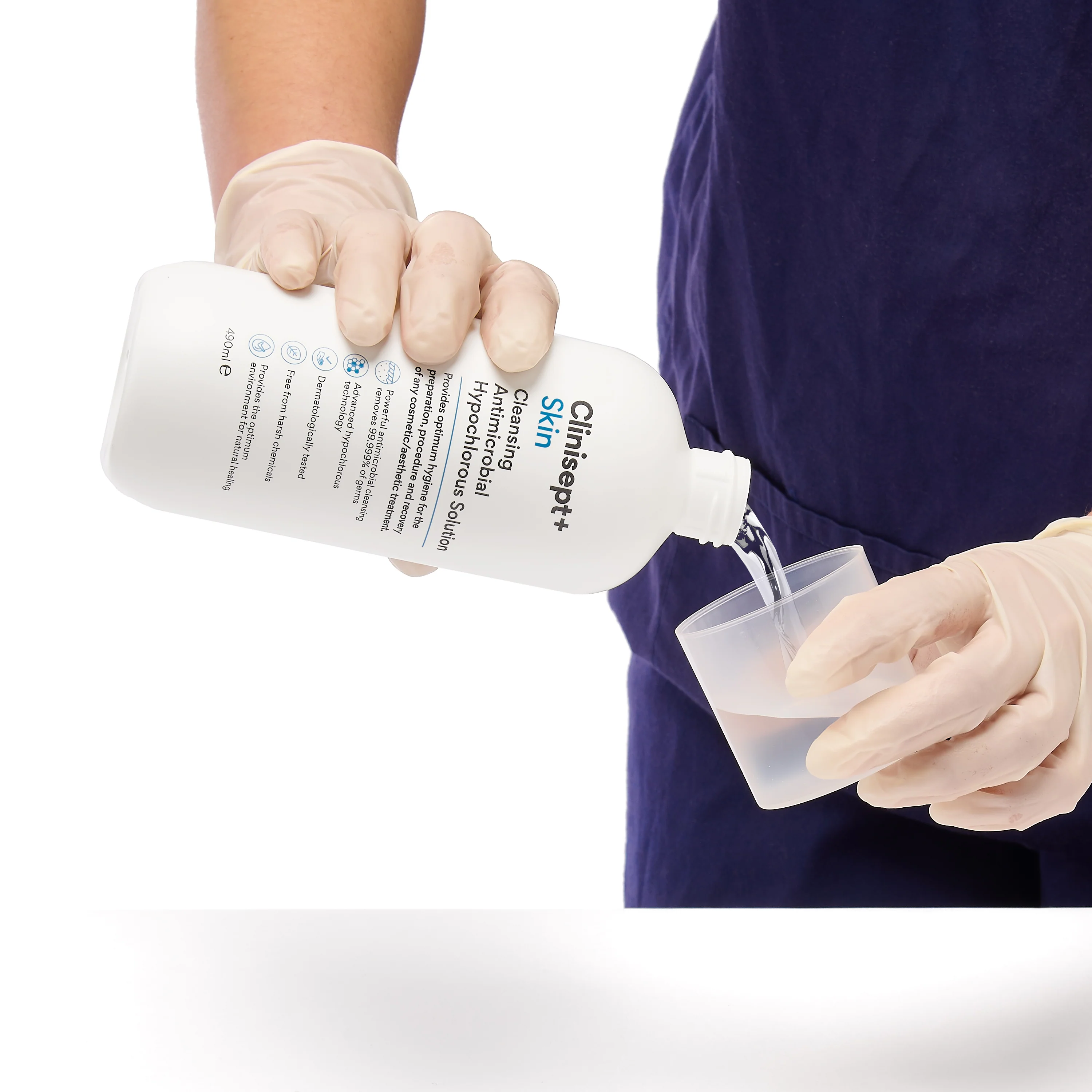 Clinisept+ Skin 490ml – Hypochlorous Antimicrobial Skin Cleanser for Aesthetic & Medical Procedures - Image 6