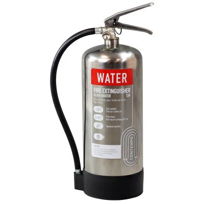 Chrome 6ltr Water Fire Extinguisher
