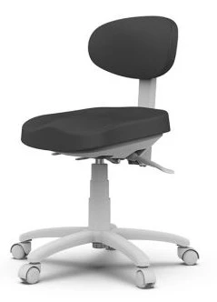 Medipro Operator Stool with Adjustable Back Rest - Image 2
