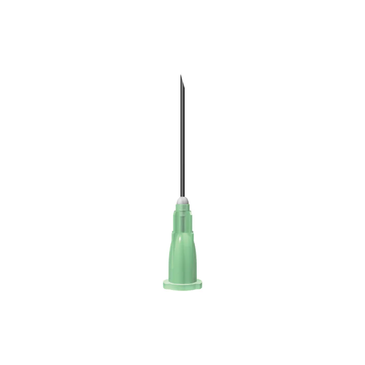Unisharp 25mm 21g Green Hypodermic Needles - Image 2