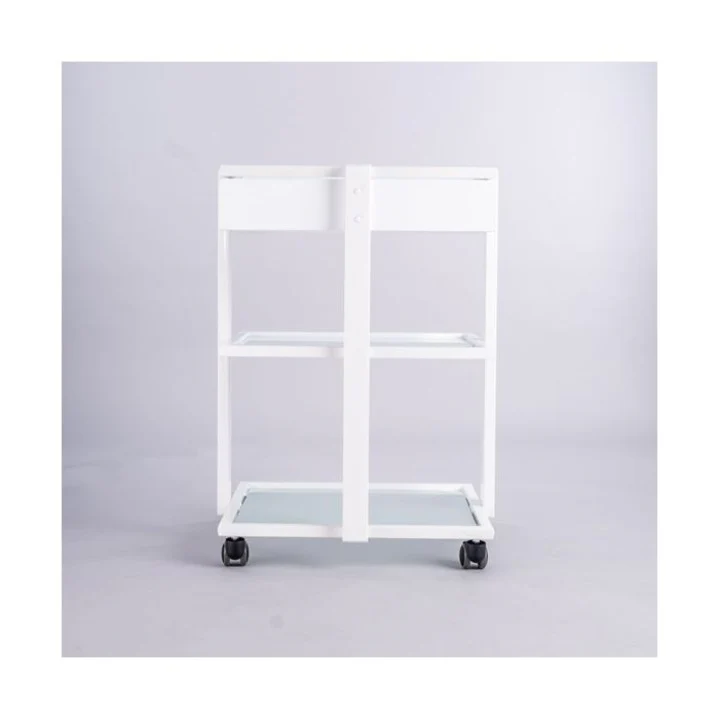 White Beauty Trolley With Drawer - Image 4